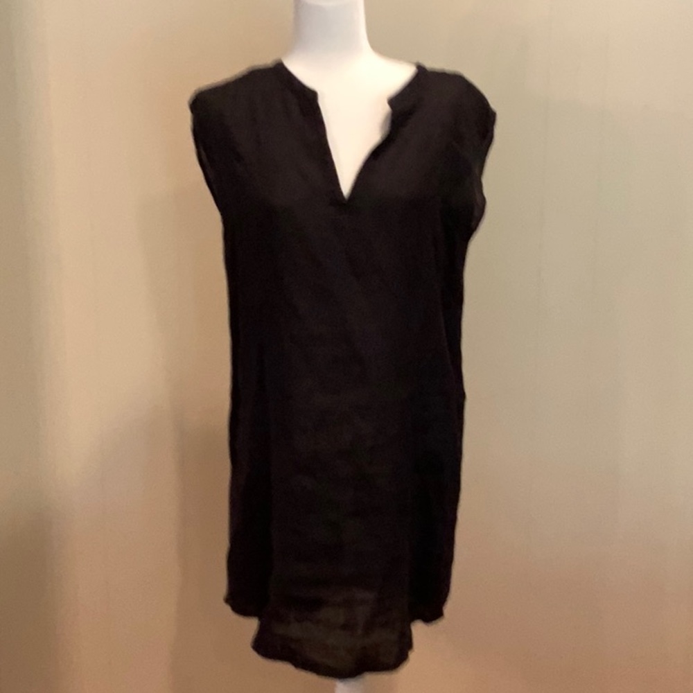 Little Black Linen dress